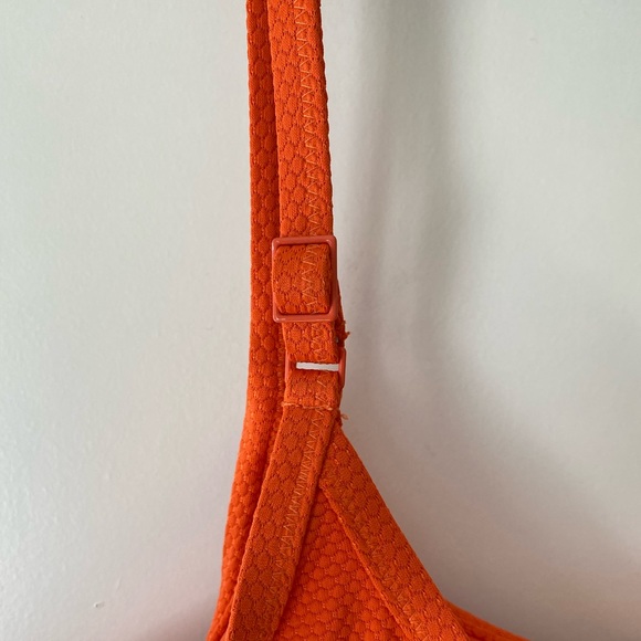 Aerie Pique Long Line Scoop Bikini Top - Picture 5 of 7